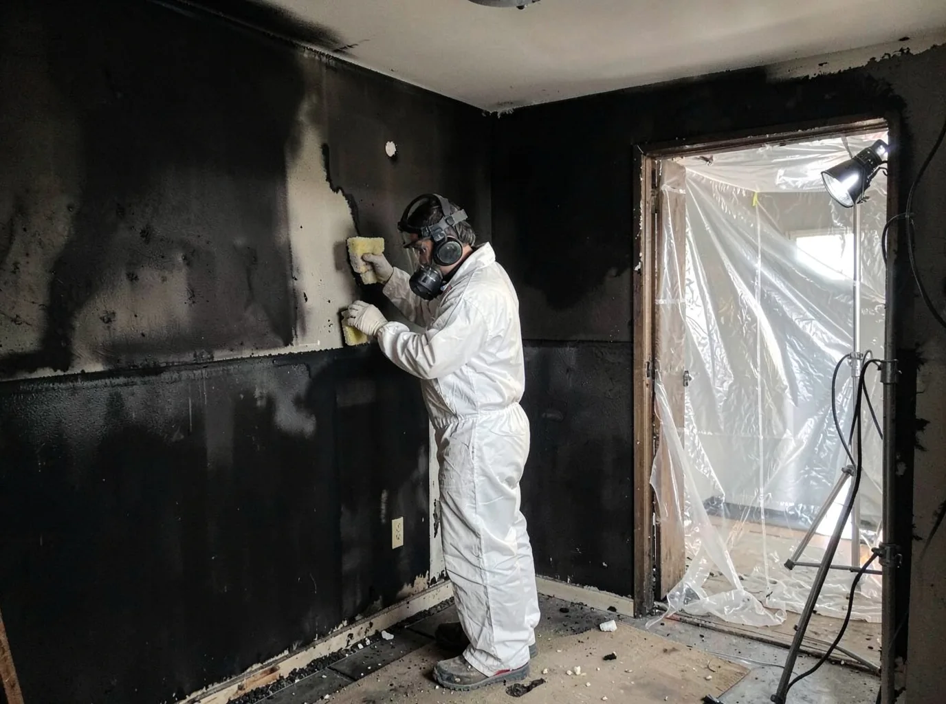 Fire Damage Restoration company in Rena Lara, MS